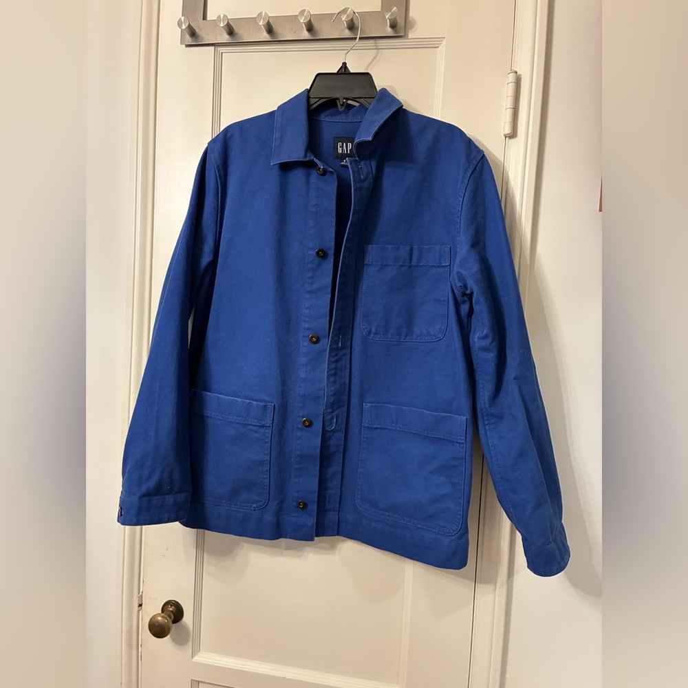 GAP Men's Classic Blue Chore Jacket